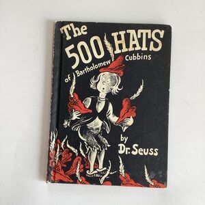 1938 Dr. Seuss 500 Hats of Bartholomew Cubbins Book